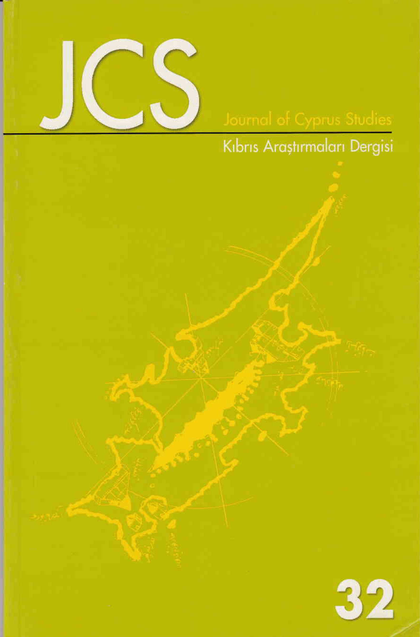 					Cilt 13 Sayı 32 (2007): Kıbrıs Araştırmaları Dergisi Gör
				