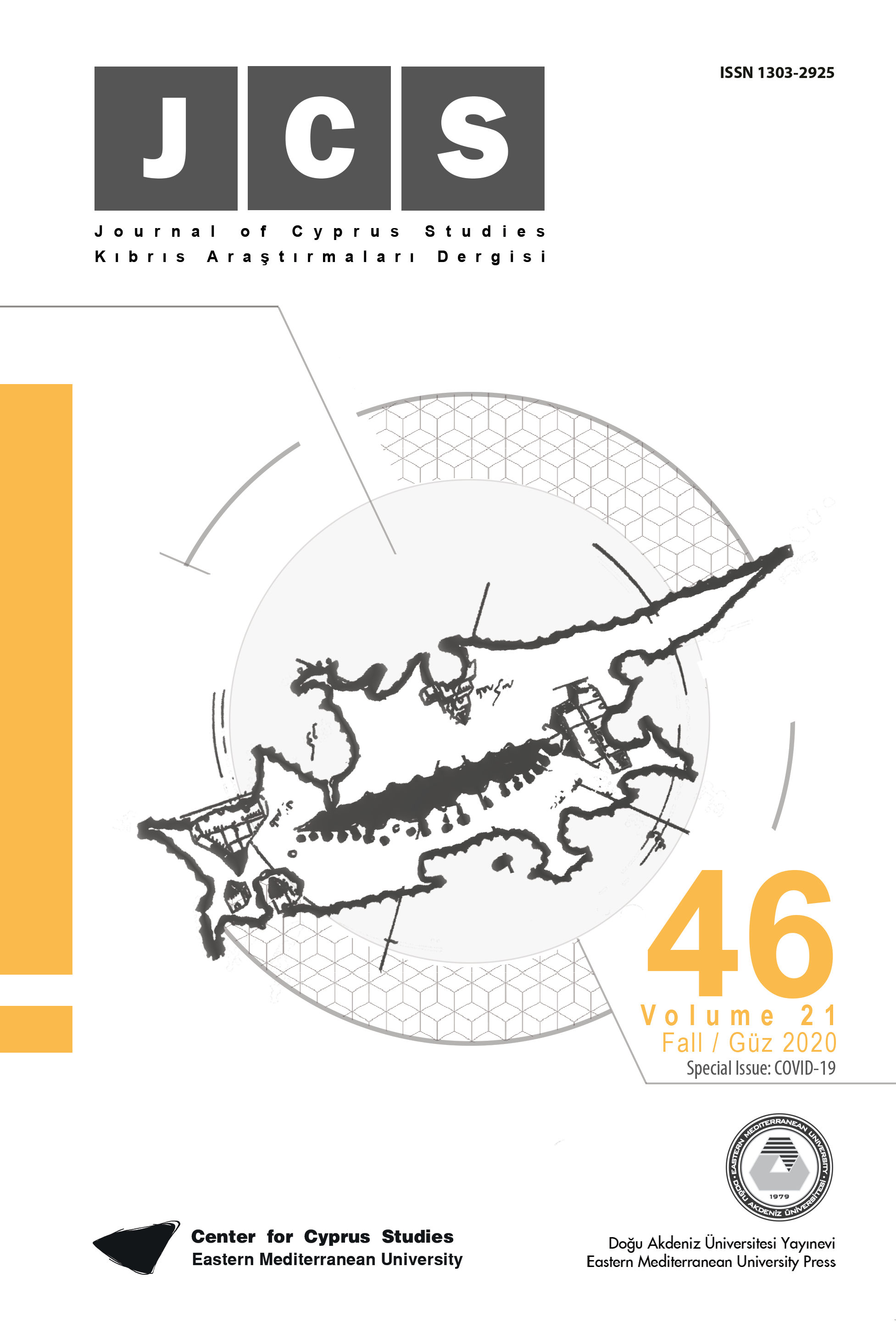					View Vol. 21 No. 46 (2020): Journal of Cyprus Studies 
				