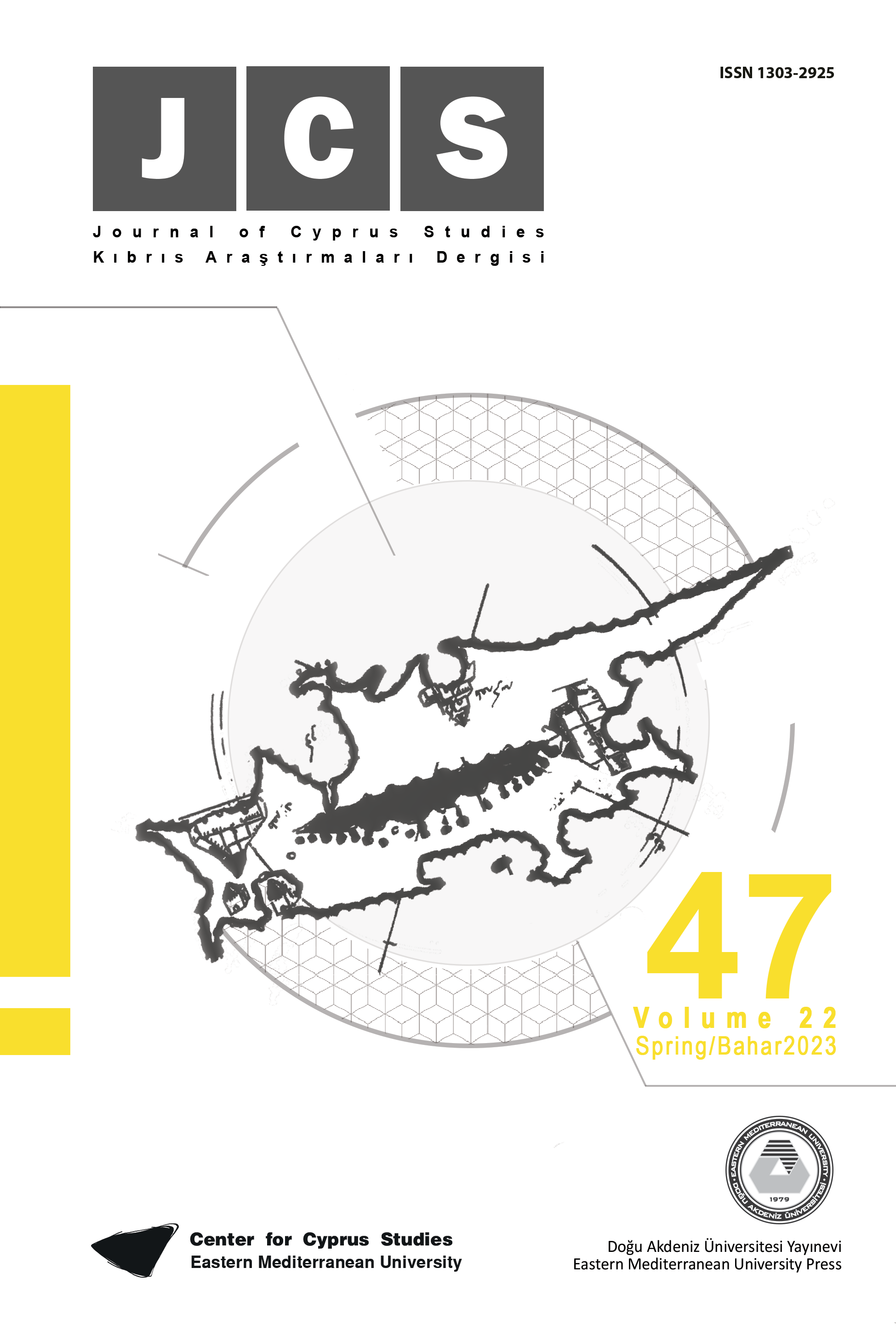 					Cilt 22 Sayı 47 (2023): Kıbrıs Araştırmaları Dergisi Gör
				